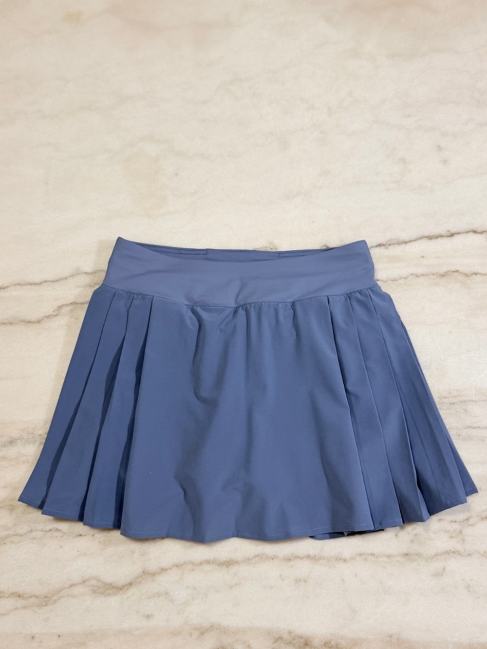 Lululemon Side Pleat High Rise Tennis Skirt *OASIS BLUE*